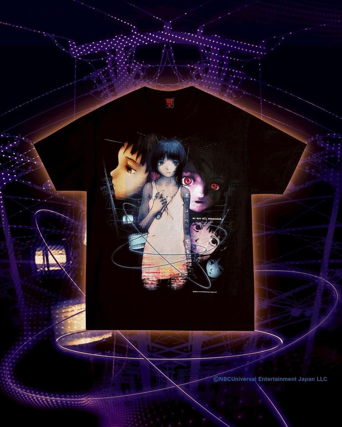 serial experiments lain 티셔츠 상품이미지1