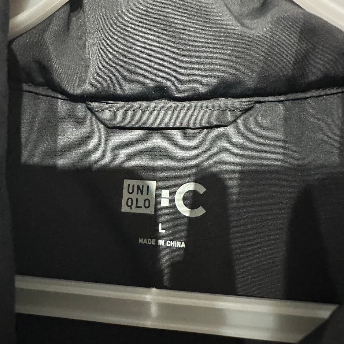 유니클로C 크롭 패딩조끼 여성L 상품이미지3