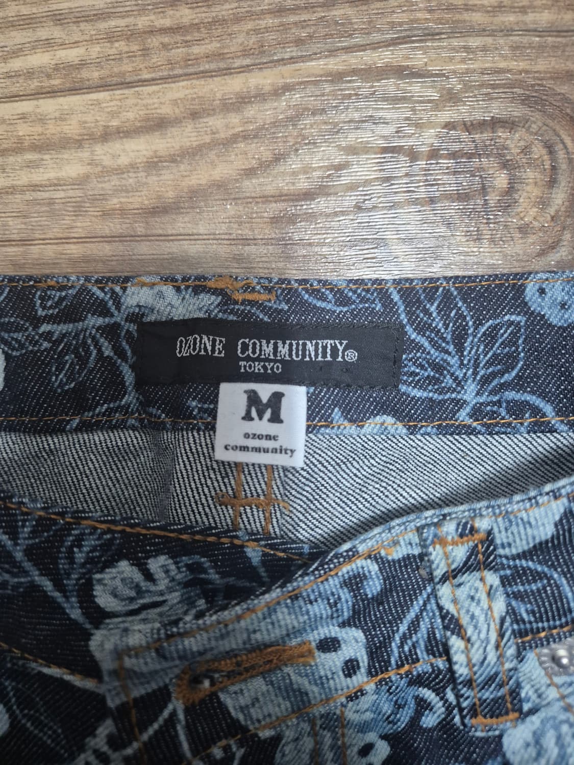 Ozone community 플라워 부츠컷 청바지 급처합니다. 상품이미지2