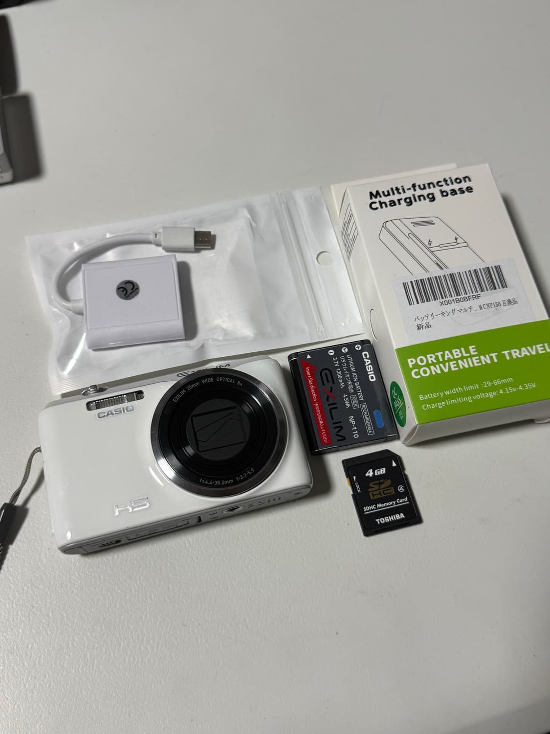 뽀용 빈티지 디카 풀 박스 카시오 엑슬림 ex-zr20 상품이미지3