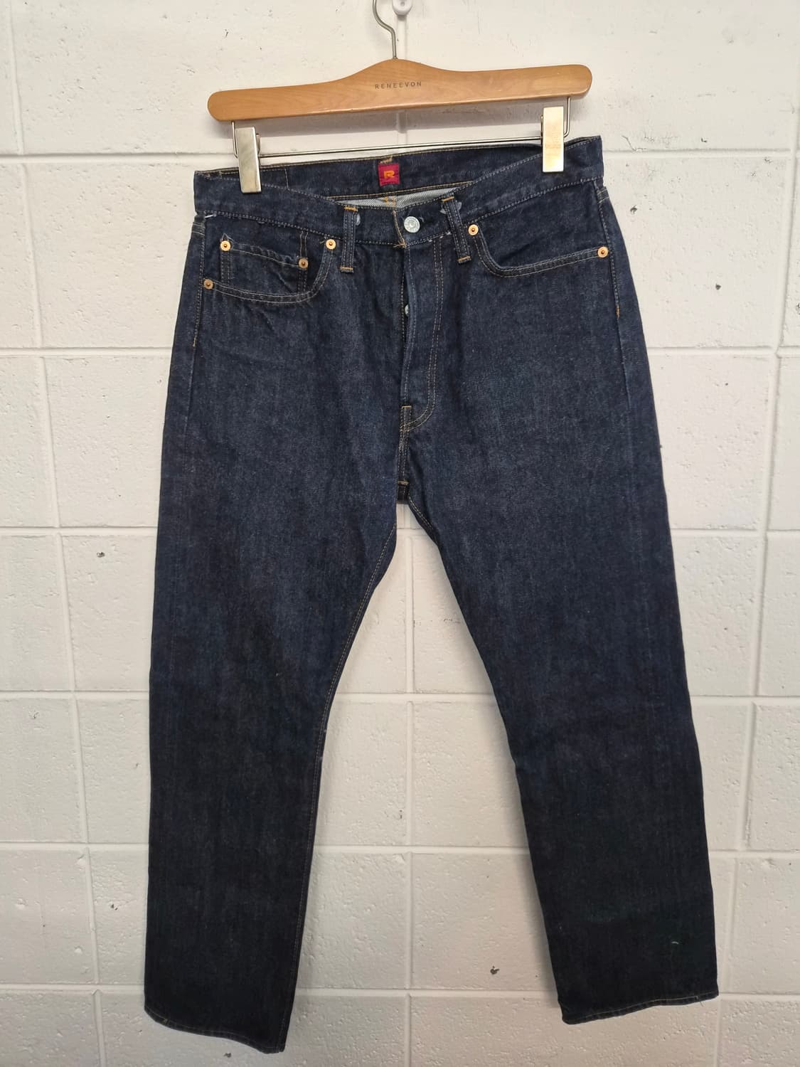 34) 레졸루트 710 샐비지 인디고 데님 팝니다 상품이미지1