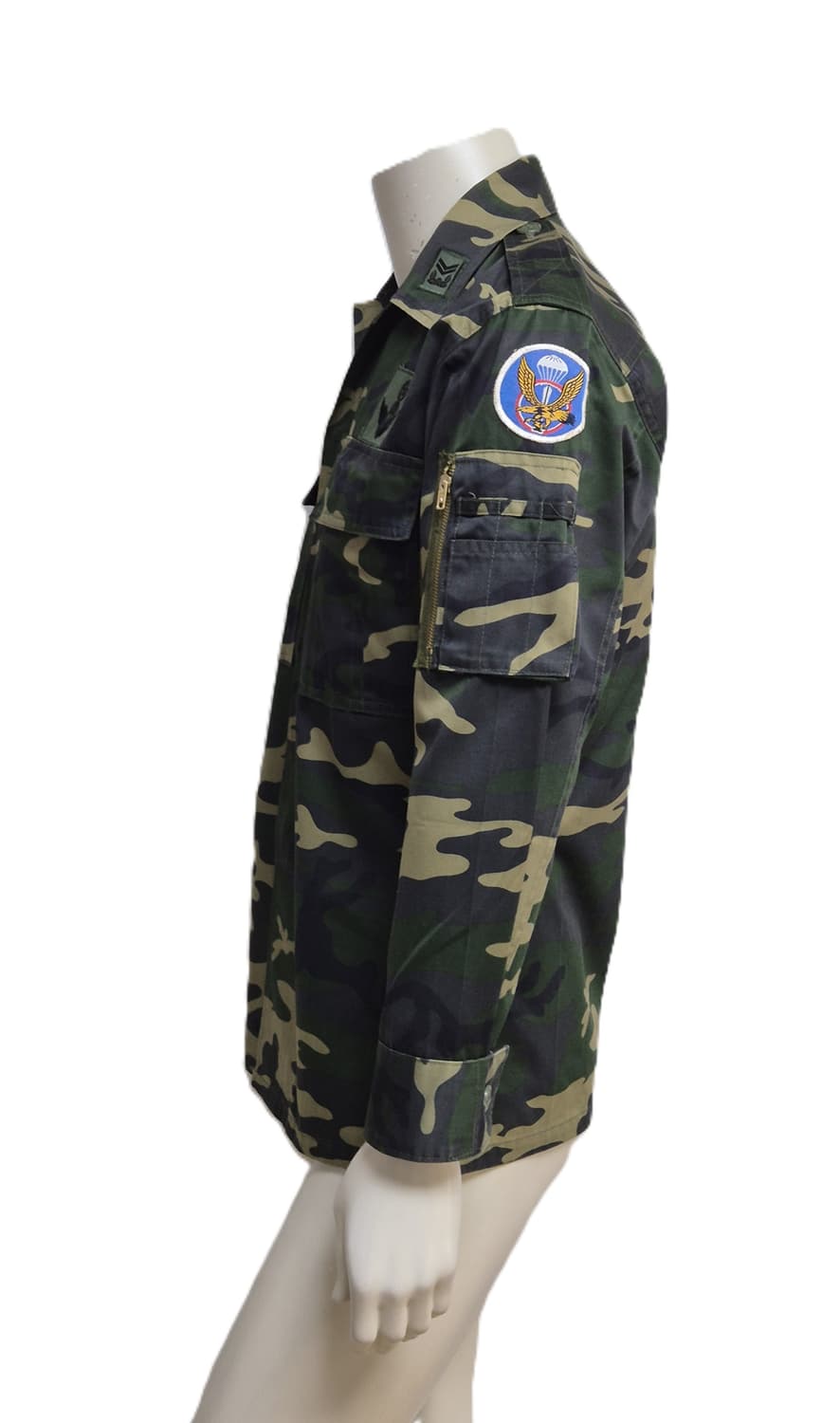 육군 구형 1공수특전여단 중사 사제 독사복 전투복 상의 자켓 (L) 상품이미지2