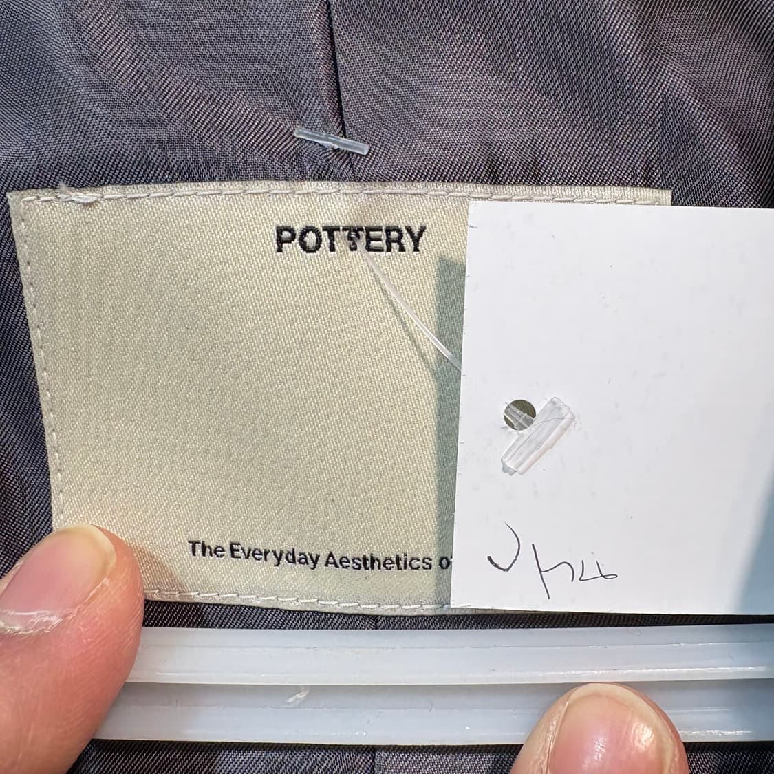 [2] POTTERY 포터리 그레이 블레이저 자켓 상품이미지4