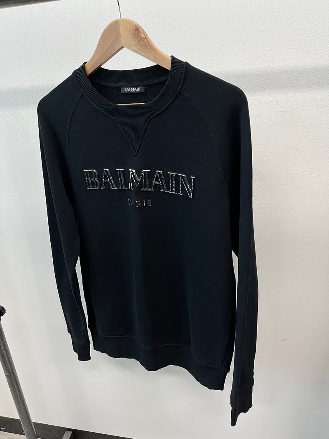 95-100) 발망 양각로고 맨투맨  상품이미지1