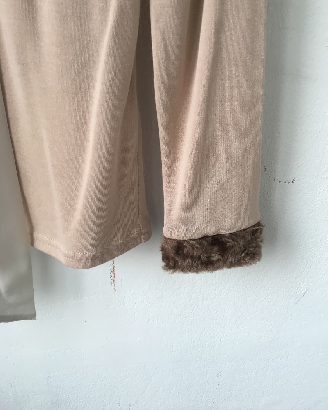 Axes femme fake fur point sleeve 상품이미지4