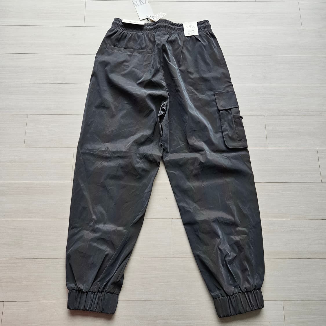 자라 리플렉티브 이펙트 하이테크 팬츠 조거팬츠 (마포멋쟁이, 송민호바지) 상품이미지3