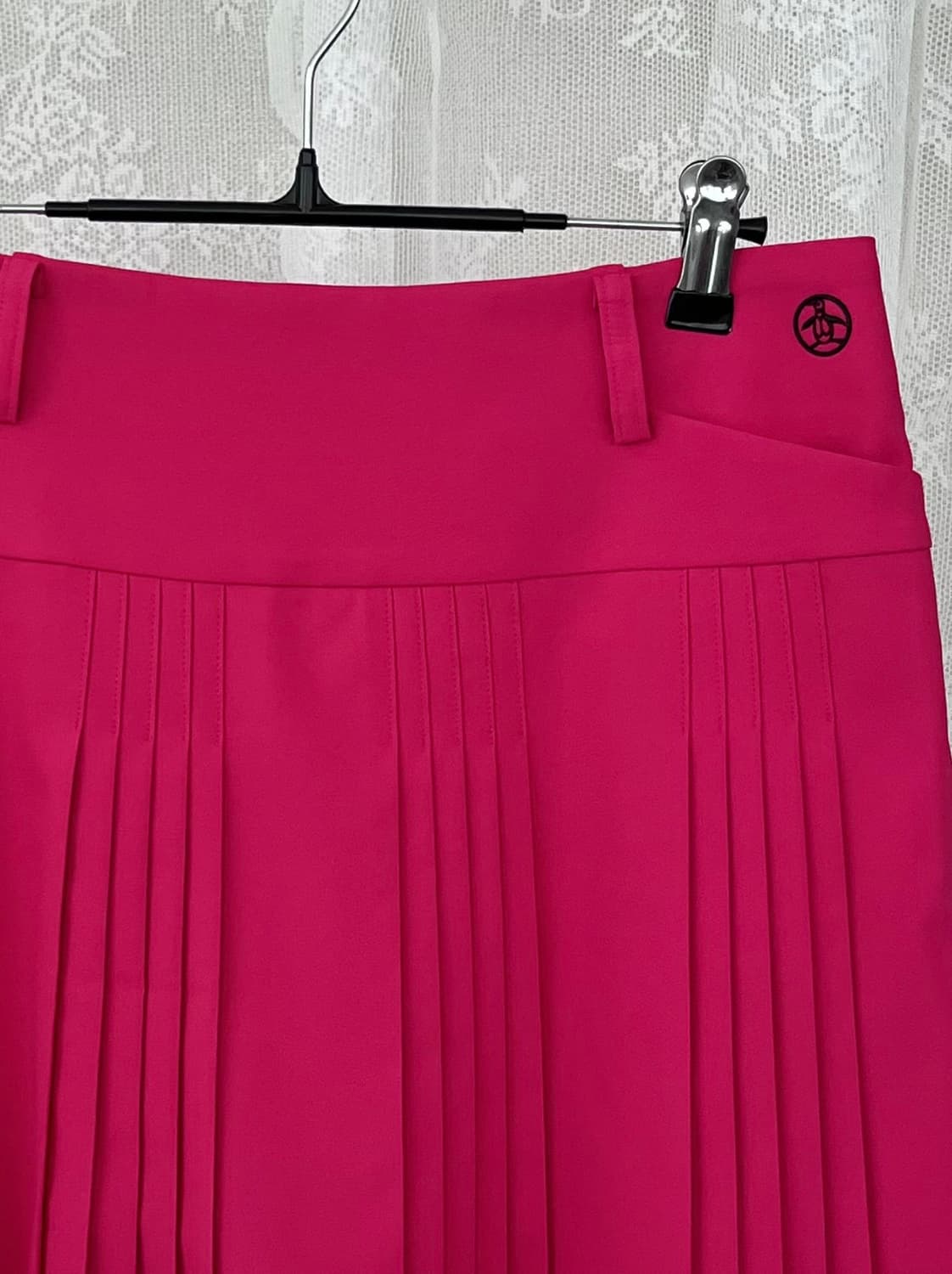 70-93) 먼싱웨어 골프 치마 큐롯 스커트 핑크 상품이미지3