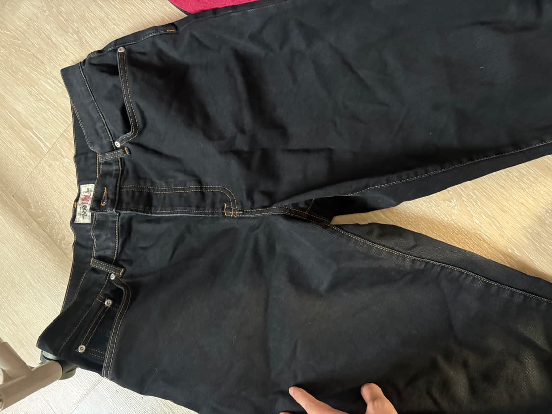 Stussy Denim Big OL' Jean Washed Black 상품이미지3