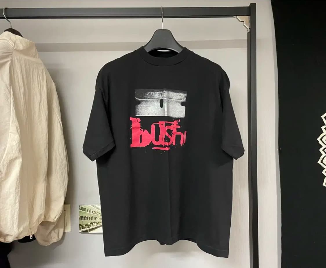 부쉬 90s 밴드티 상품이미지1