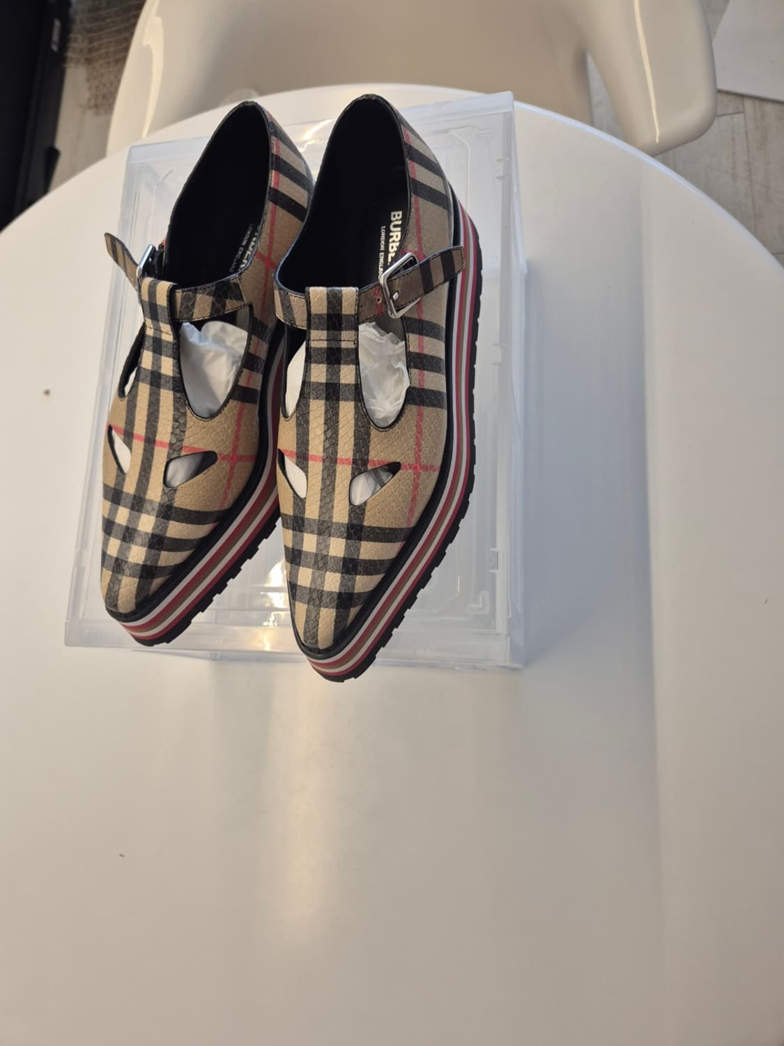 버버리체크 로퍼 상품이미지3