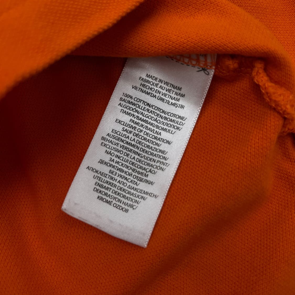 폴로 랄프로렌 그린 빅포니 오렌지 pk 반팔 L 상품이미지5