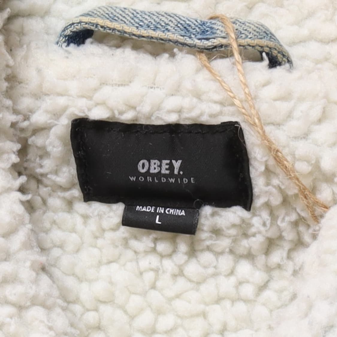 오베이 Obey Sherpa Denim Trucker Jacket
 상품이미지7