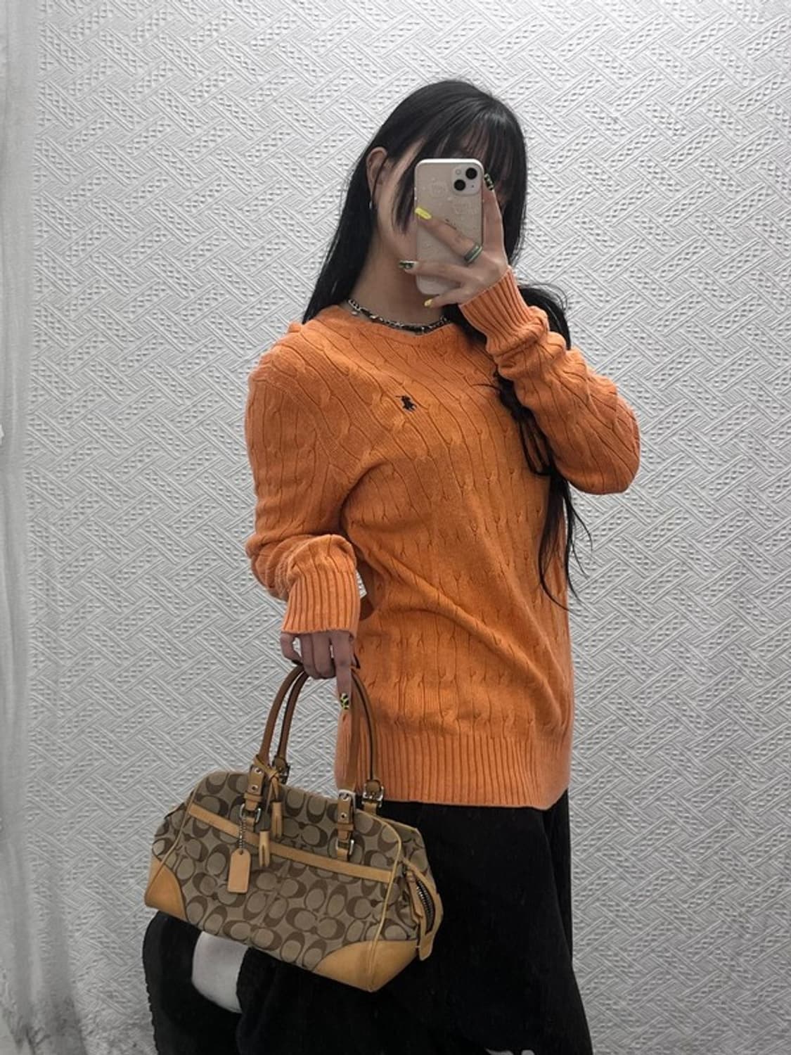 코치 빈티지 Y2K 토트백 숄더백 C07477 상품이미지2