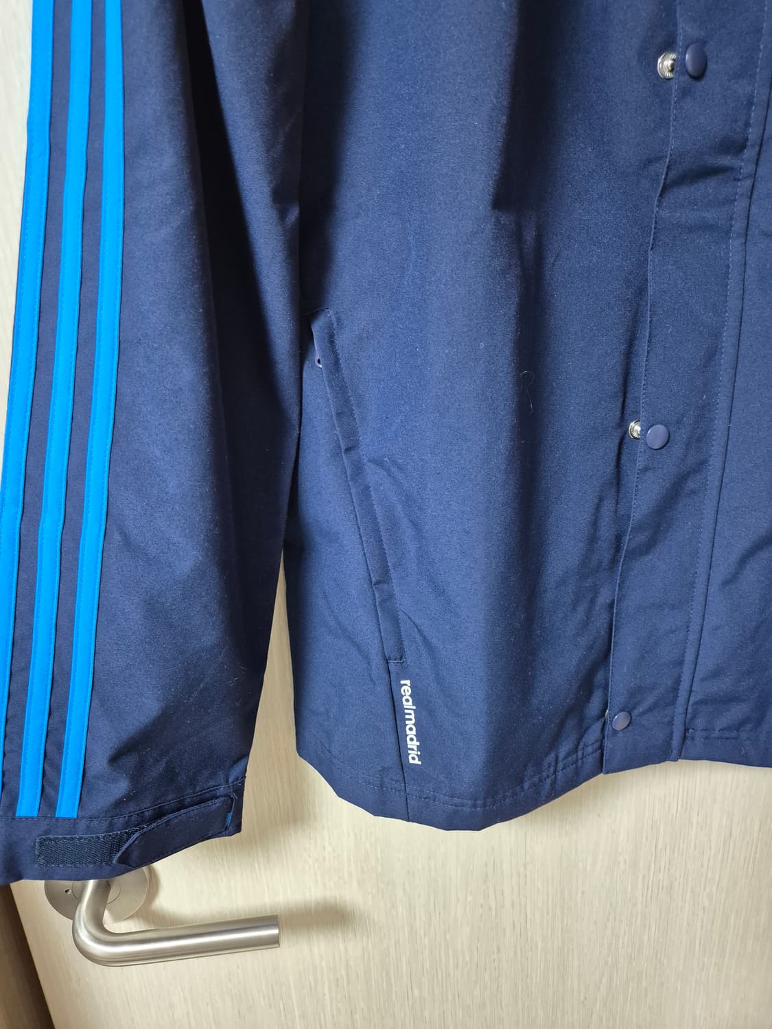 아디다스 레알마드리스 바람막이 하프집업 자켓 100 상품이미지5