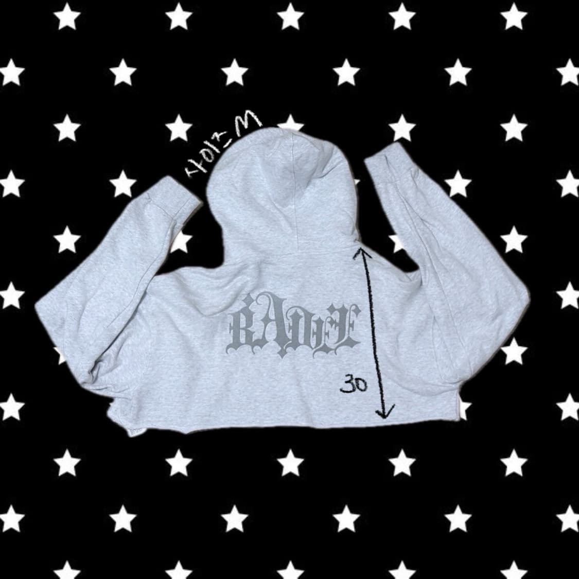 배디 Badee 크롭 후디 볼레로 상품이미지2