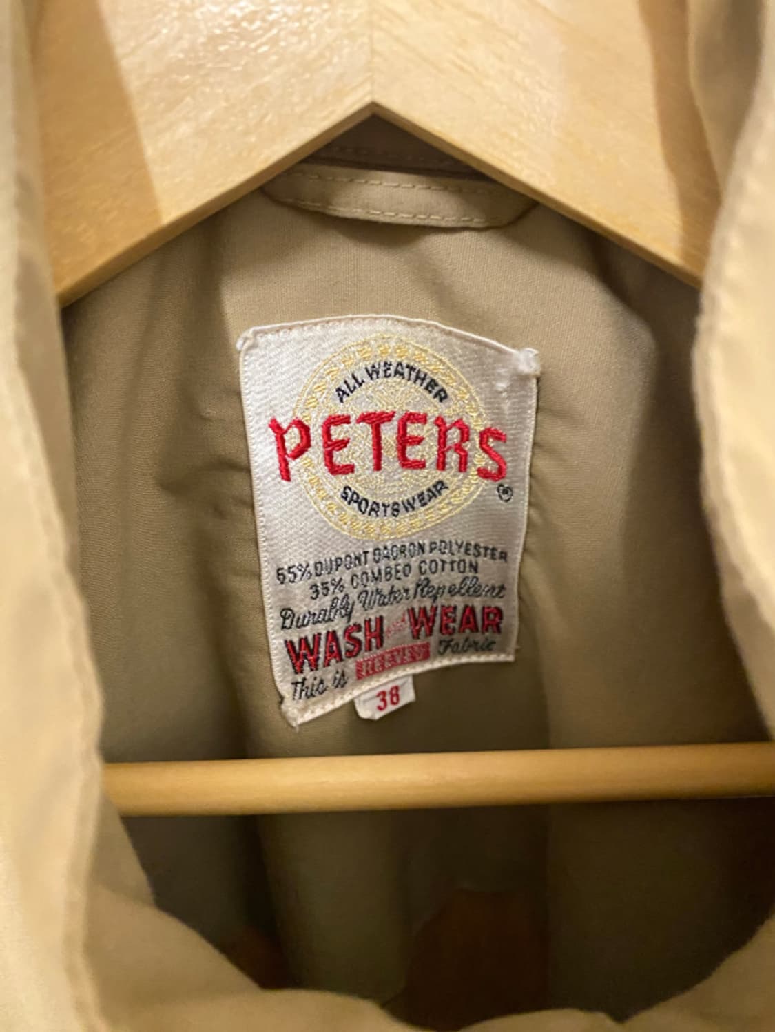 60s PETERS harrington jacket 헤링턴 자켓 상품이미지9