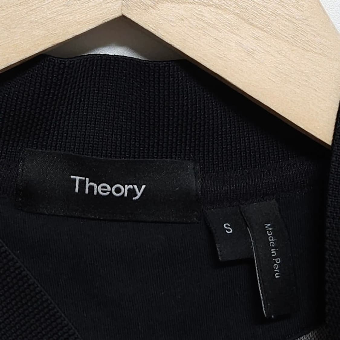 95 Theory 띠어리 헨리넥 반팔 PK티 피마코튼 그레이 상품이미지4