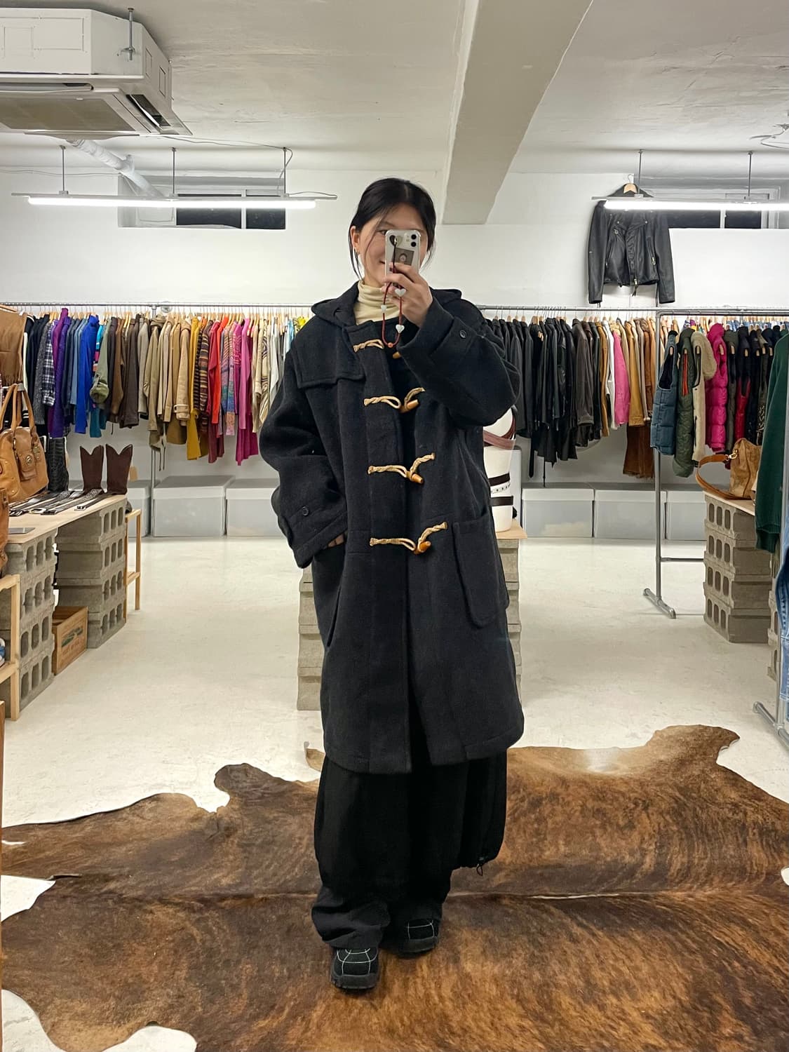 90's GLOVERALL duffle coat 글로벌올 더플코트 상품이미지1