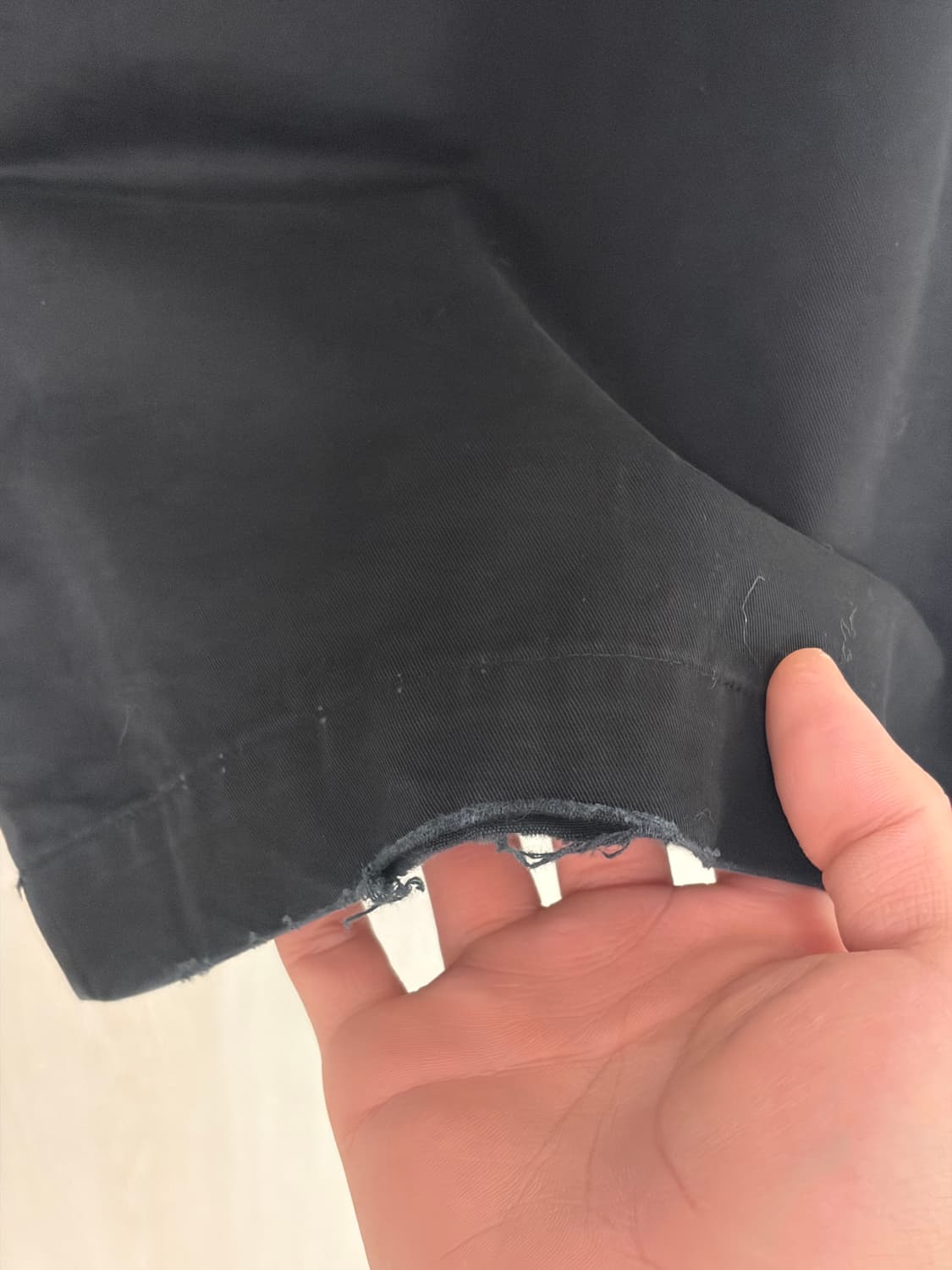 [M] 아슬란 팬츠 블랙 상품이미지4