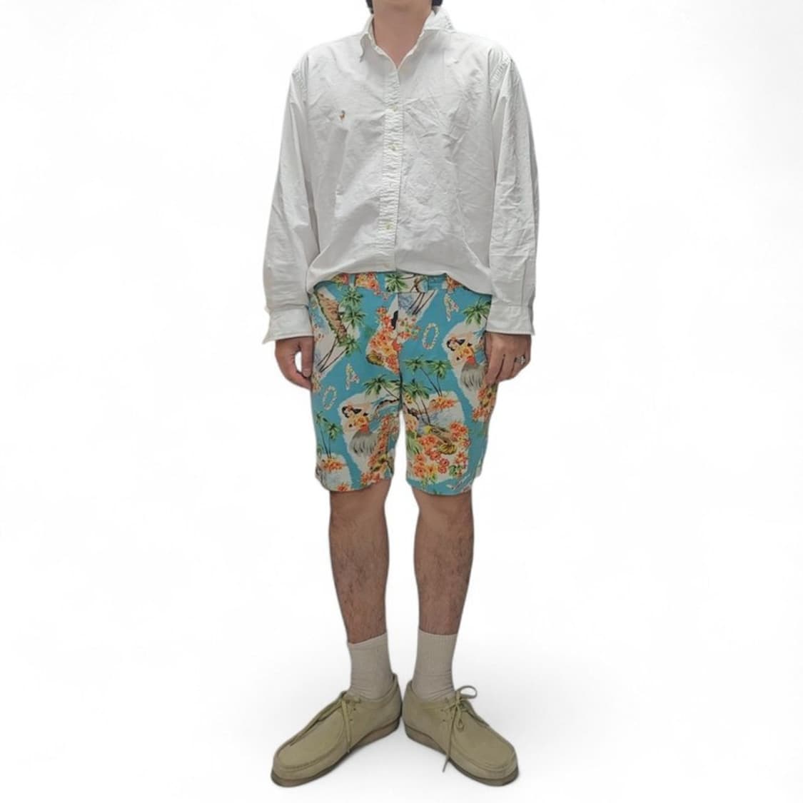 폴로 랄프로렌 린넨 쇼츠 반바지 34 M0247 상품이미지2