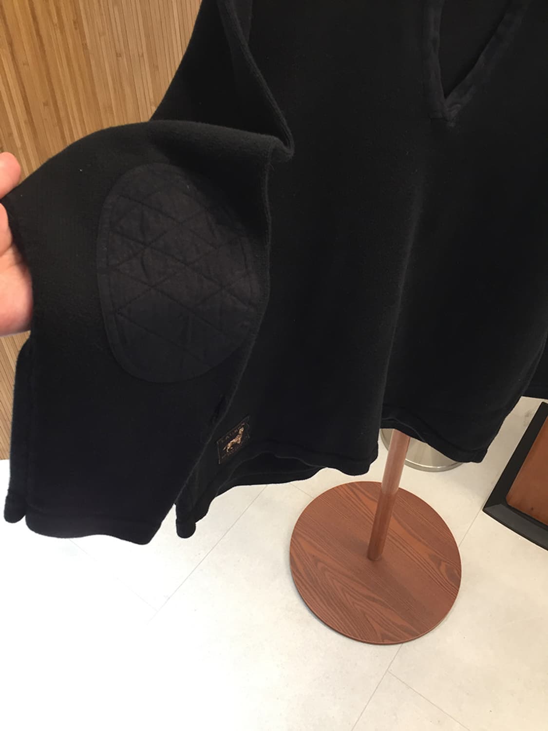 (WOMAN) 폴로랄프로렌 벨벳 카라 스웻 XL 상품이미지6