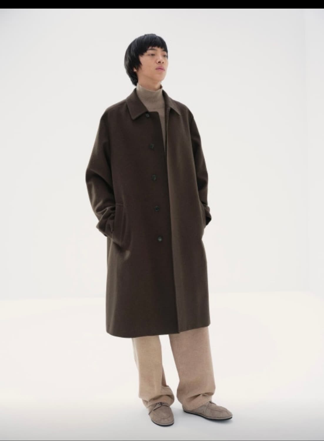 오라리 24fw 베이비 카멜 코트 5사이즈 상품이미지2