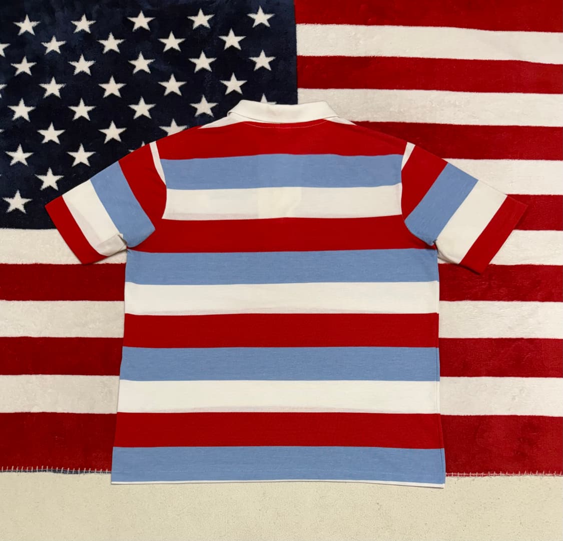 80s 디즈니 빈티지 스트라이프 카라티 USA 상품이미지10
