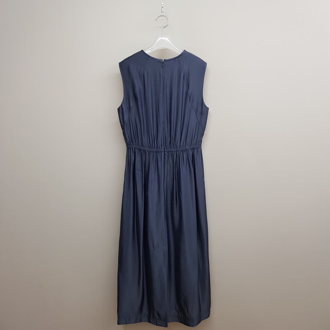 KUHO 구호 2023 슬리브리스 셔링 롱 원피스 4사이즈 상품이미지6