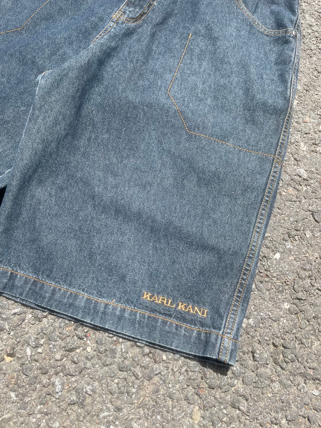 Karl Kani 칼카니 데님 배기 버뮤다 팬츠 상품이미지7