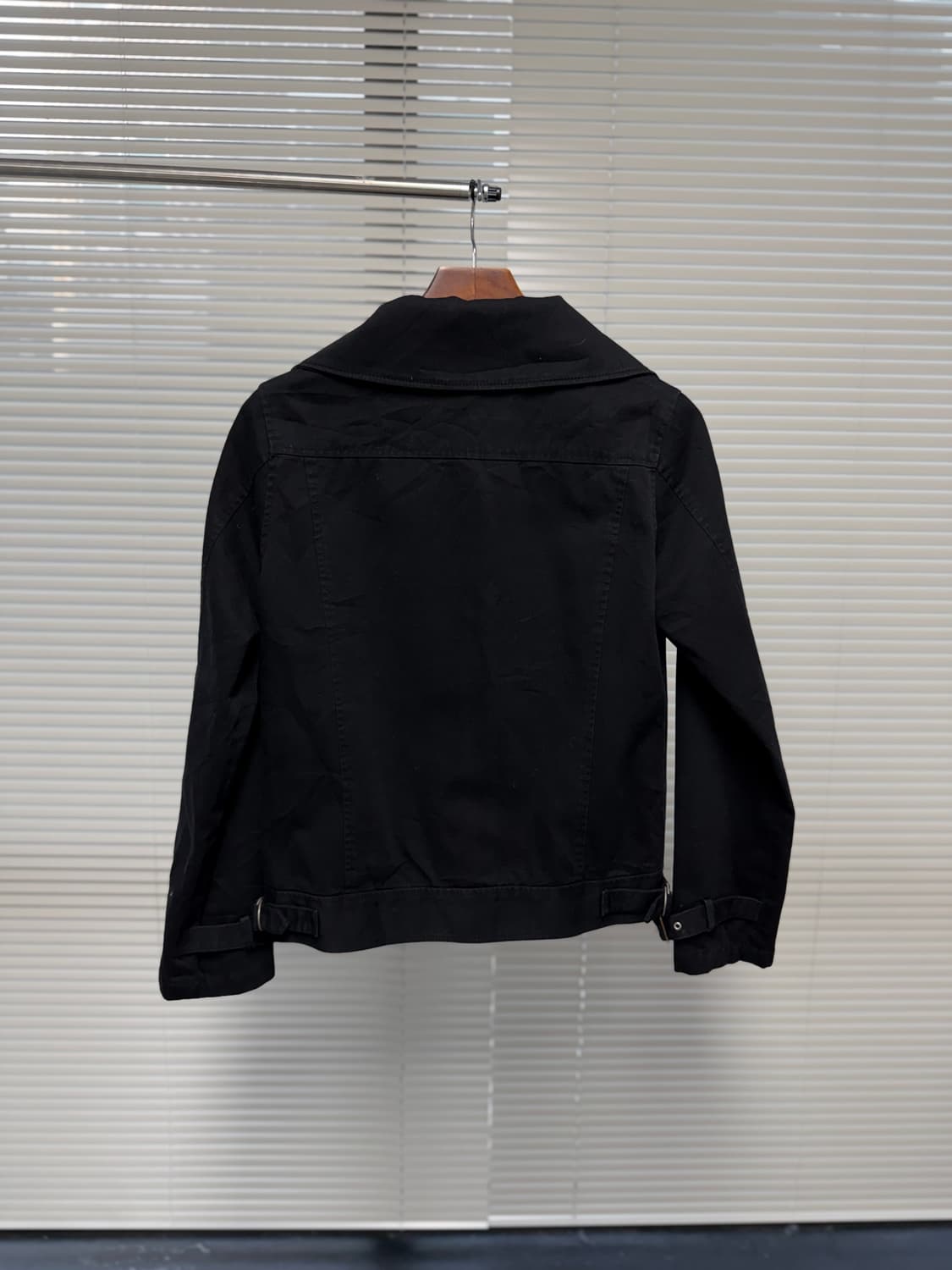 noue rue 하이넥 벨티드 자켓 상품이미지5