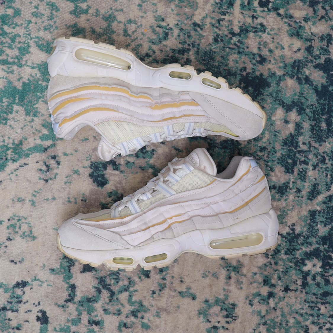 CDG 꼼데가르송 X 나이키 에어맥스 95 화이트 260 상품이미지5