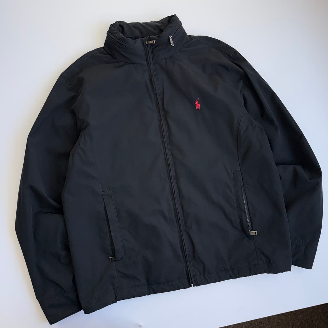 Polo  폴로 랄프로렌 블랙 페리필드 히든 후드 봄버 자켓  상품이미지2