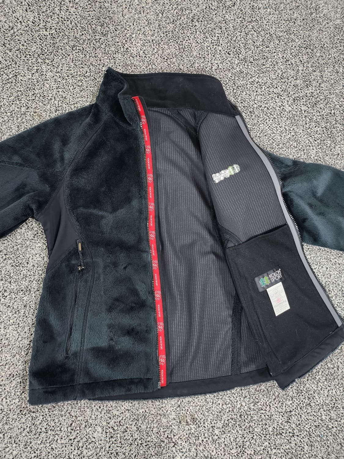 코오롱스포츠 플리스 집업 자켓  상품이미지3