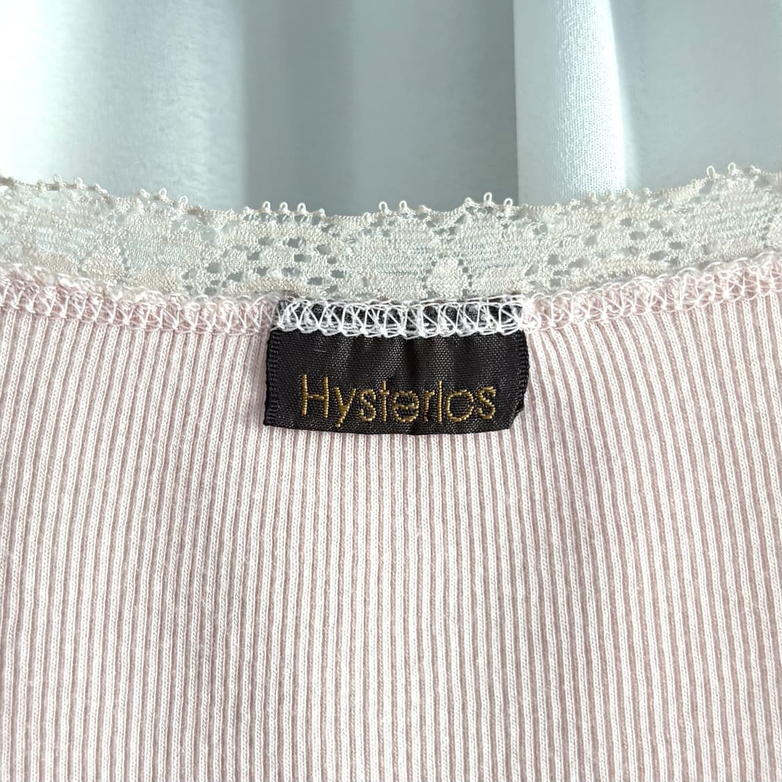 Hysteric 'Love Buzz' lace edge cardigan  상품이미지4