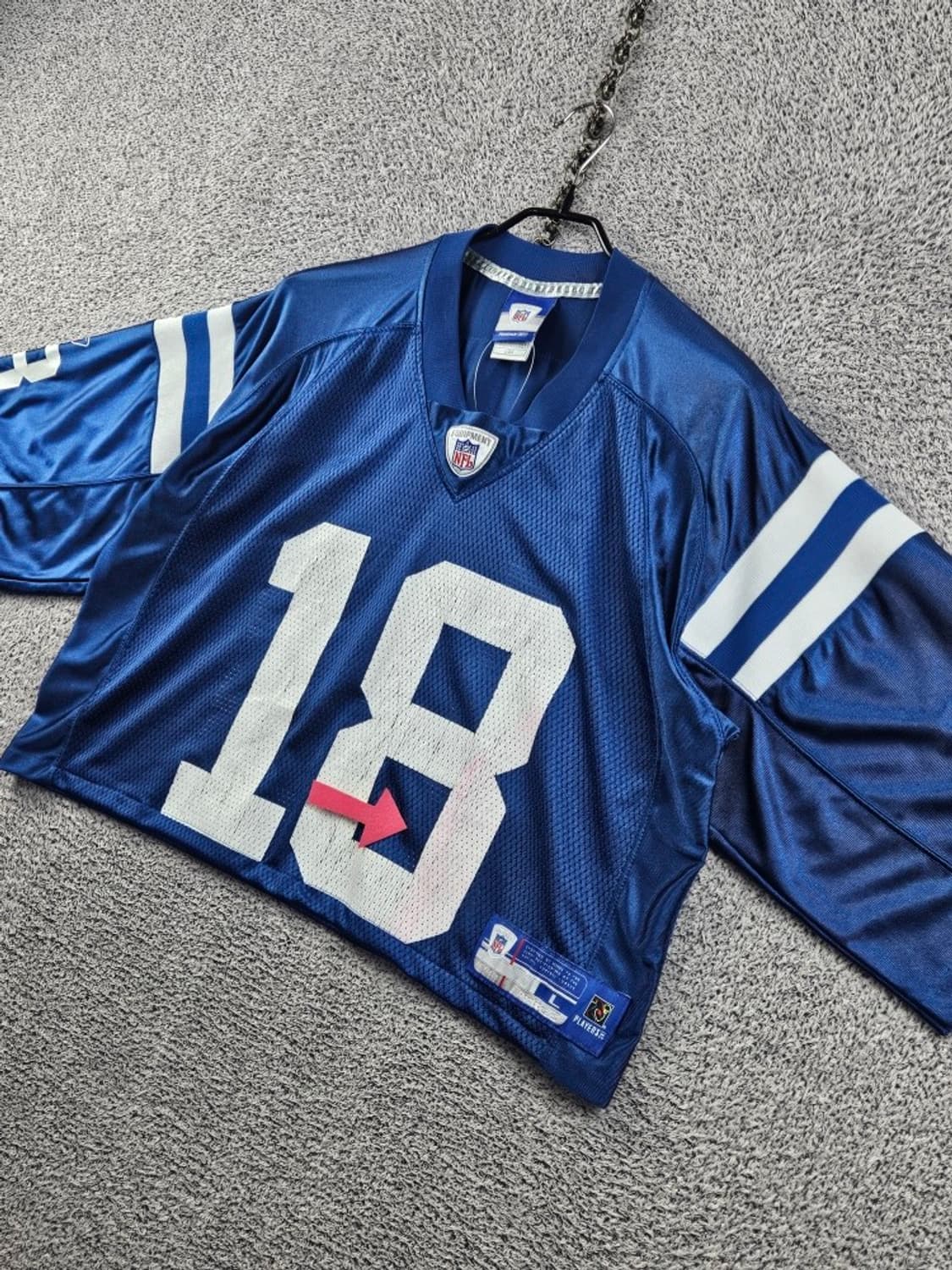 리복 NFL 풋볼 져지 크롭 커스텀 ( L ) / 12747 상품이미지4