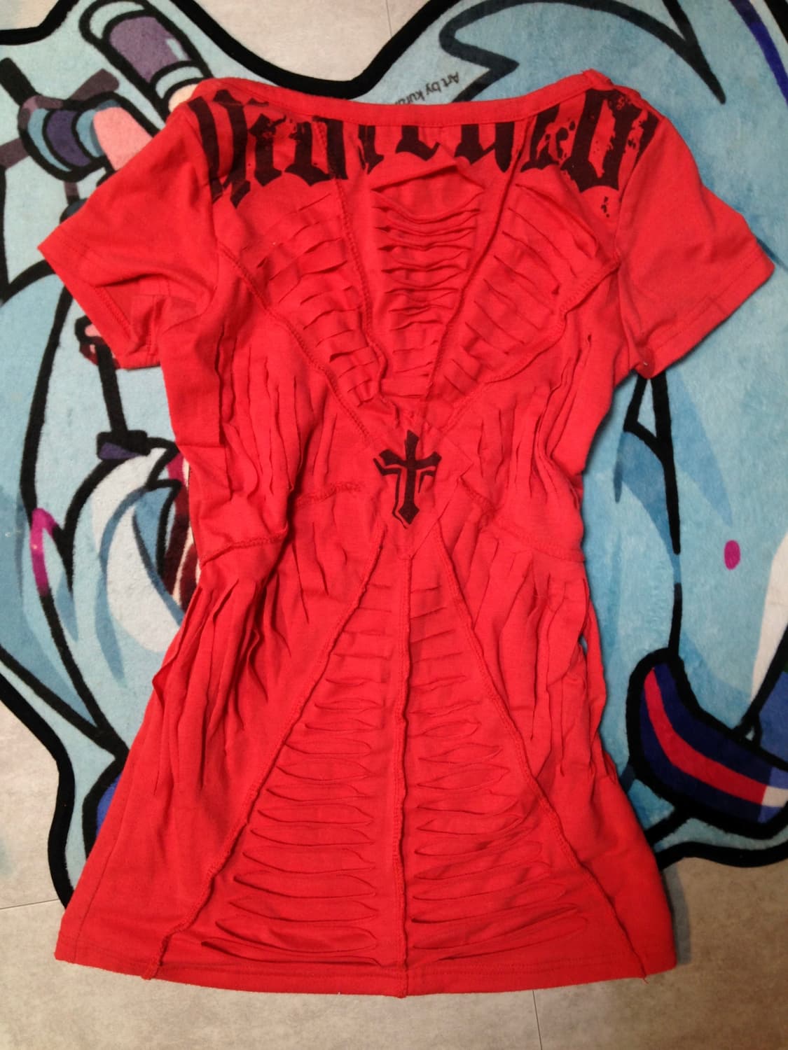 00s 해골 반팔티 상품이미지2