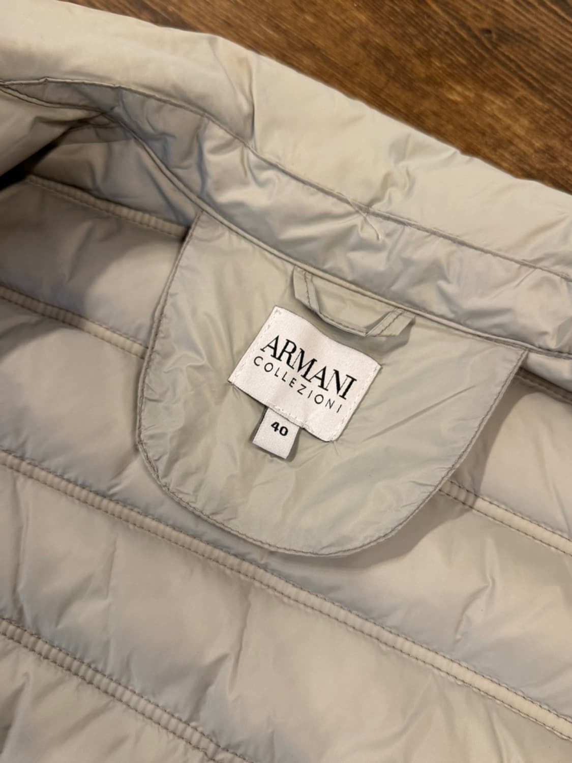 아르마니 꼴레지오니 구스다운 코트 55 상품이미지6