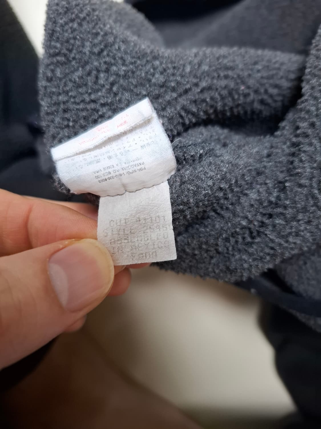 L 00s 파타고니아 신칠라 플리스 풀오버 차콜 그레이 상품이미지6