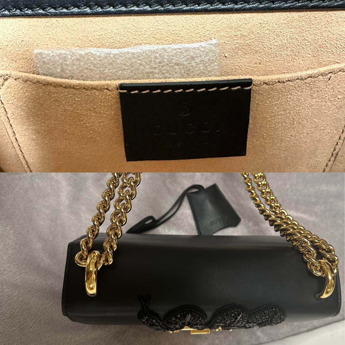 구찌 패들락 스네이크비즈 골드 체인백 432182(국내매장정품) 상품이미지9