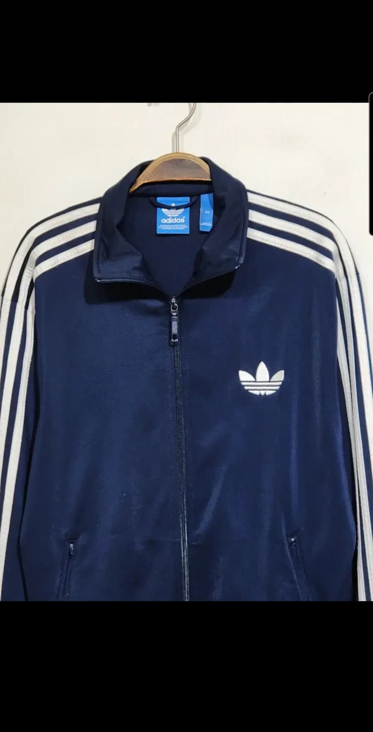 (100) 아디다스 파이어버드 져지 네이비 트랙자켓 츄리닝  상품이미지2