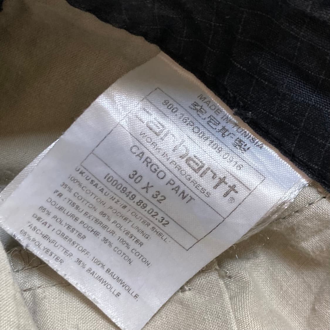 칼하트 카고팬츠 30 x 32 상품이미지5