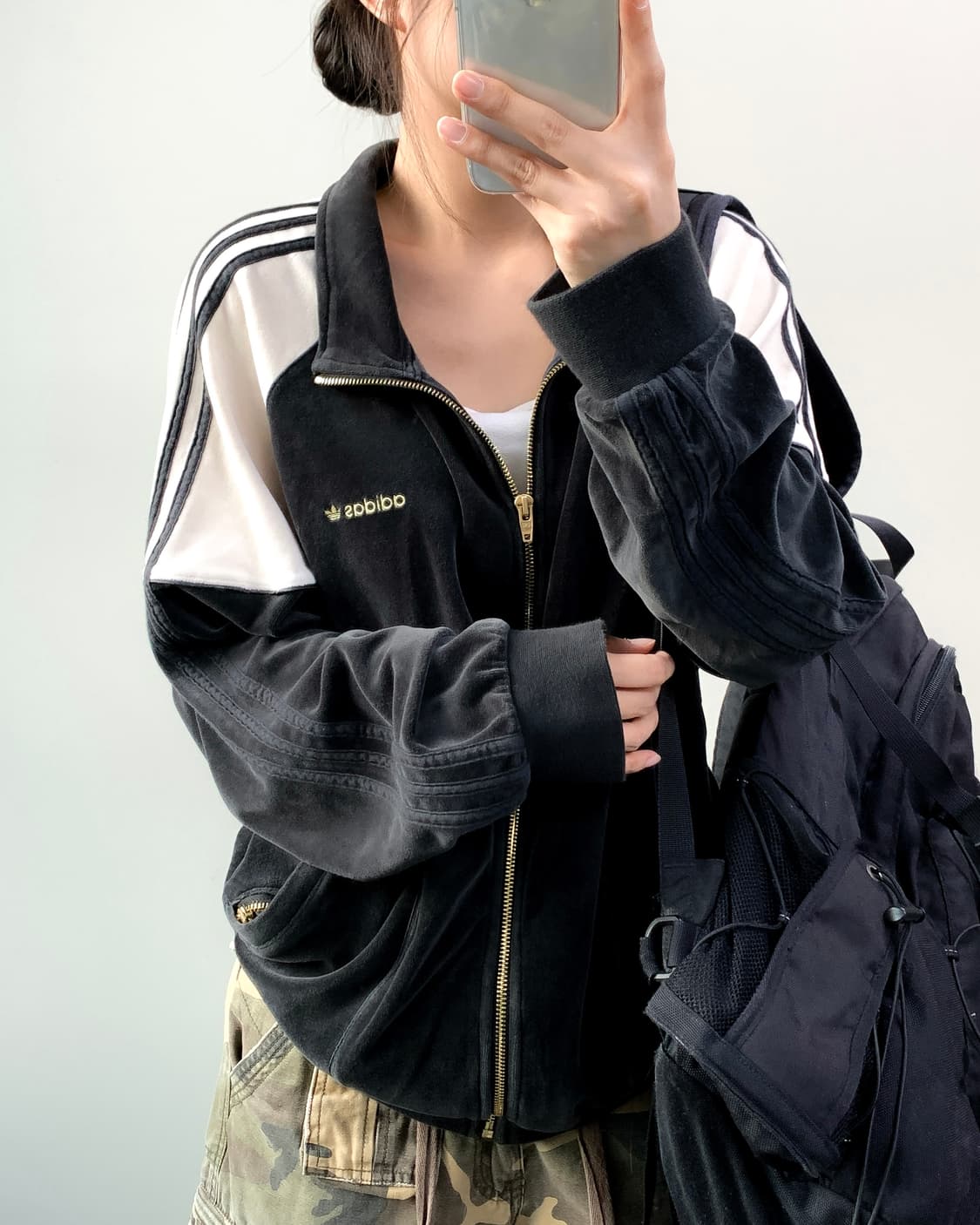 아디다스 벨벳 자켓 상품이미지1