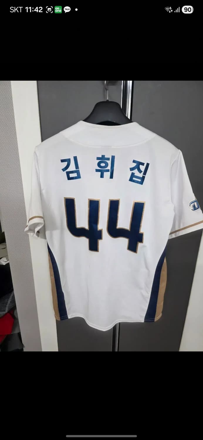 nc다이노스 홈 유니폼 김휘집 마킹 m사이즈 상품이미지3