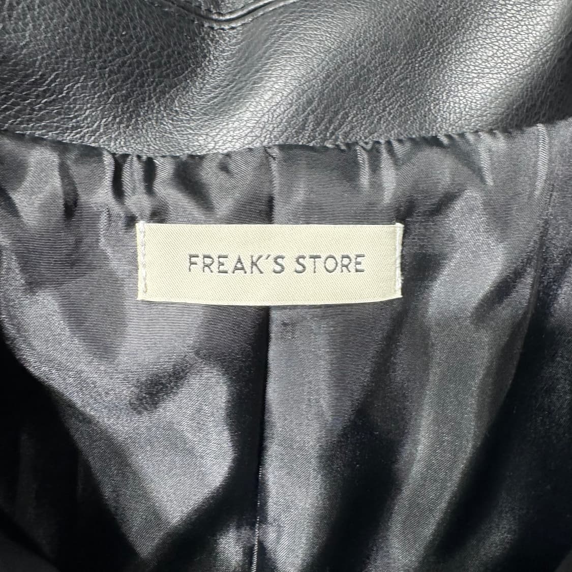 프릭스스토어 레더 자켓 블랙 ( L/OLD-8235 ) 상품이미지3