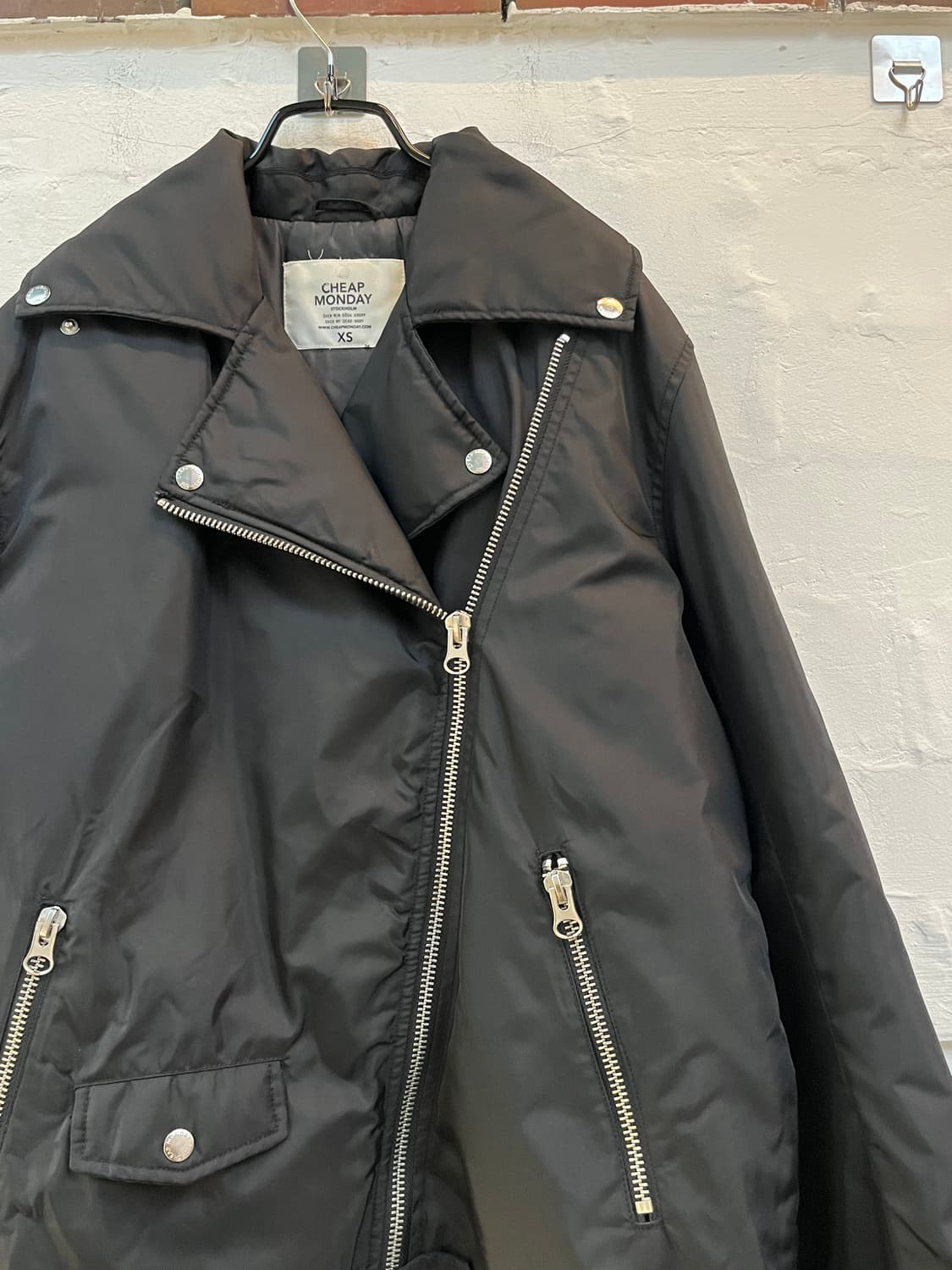 Cheap Monday 나일론 크레이브 자켓 XS 상품이미지3