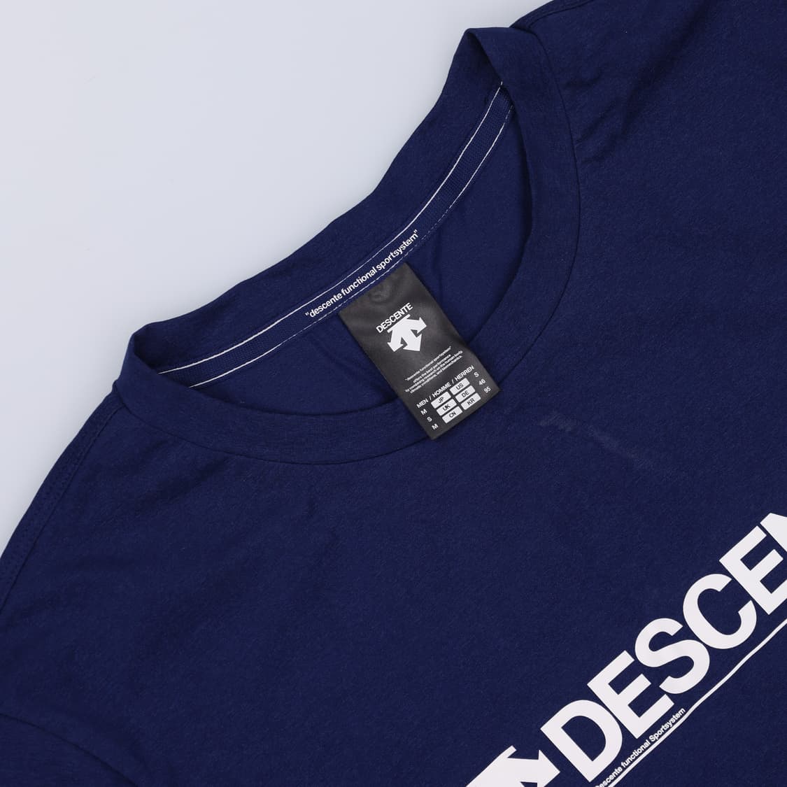 95 데상트 네이비 반팔 티셔츠 0204M 상품이미지4