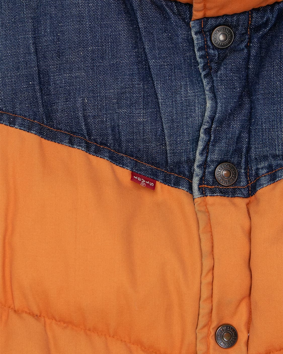 00's 리바이스 레드 데님 다운 베스트 상품이미지4