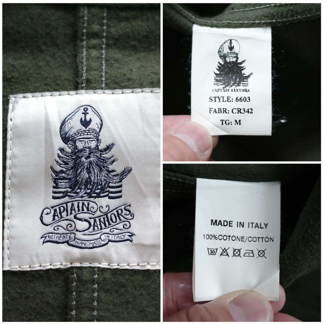 캡틴산토르 이탈리아 생산 몰스킨 초어 워크 자켓 M 상품이미지4