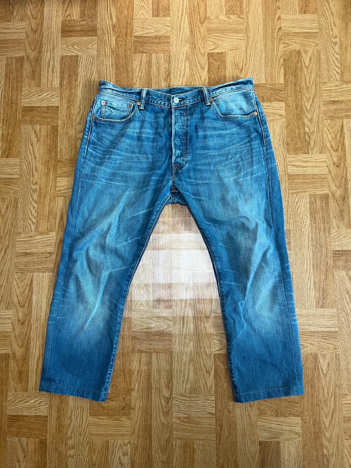LEVI‘S 501 ORIGINAL FIT JEANS (W36 / Hem 상품이미지1