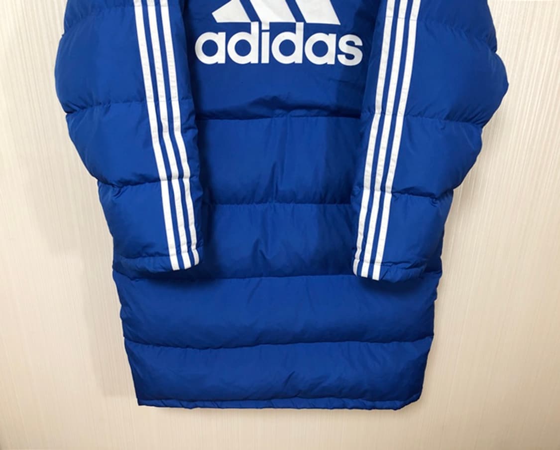 (지퍼고장) 아디다스 연세대학교 농구부 덕다운롱패딩자켓 110 상품이미지10